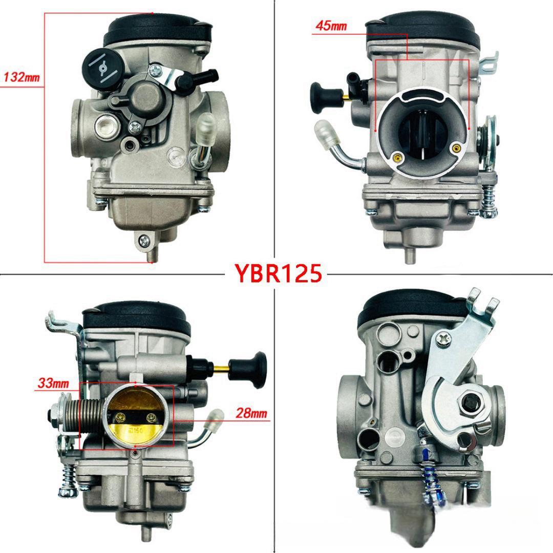 Motorcycle Carburetor: XTZ125 YZF125 YB125 TW200 125