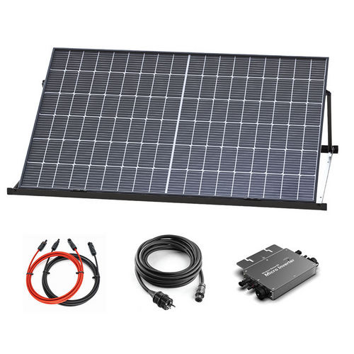 Wholesale Solar Bracket Wall Mount Balcony Railing Pv Mountings Adjustable Solar Panel with All In One Inverter Solar System