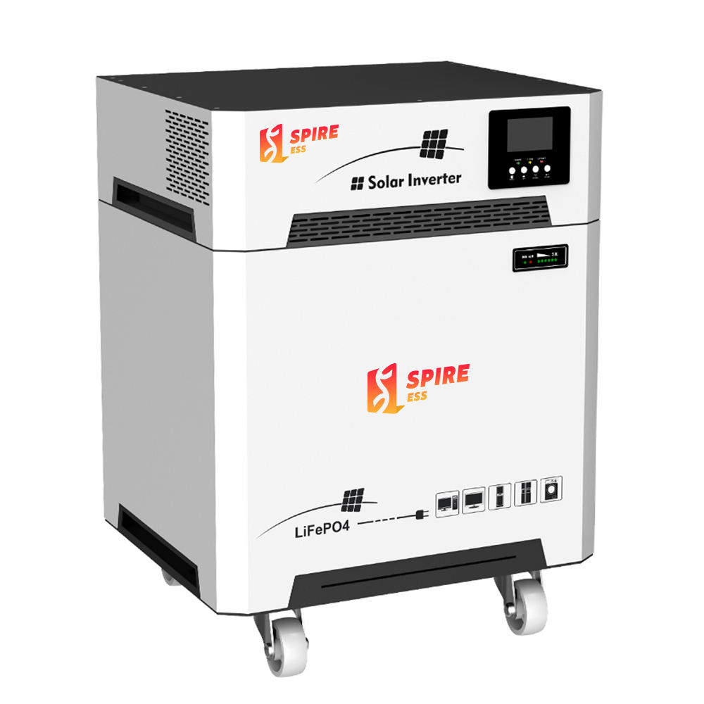 Hui Ji 5200W Ground-breaking lifepo4 battery hybrid solar inverter solar energy storage system