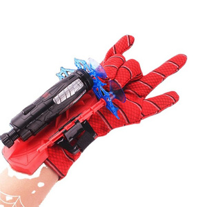 2024 Unisex Superhero Spider-Man Launcher Mitten with Bullet Set Soft ABS PC Materials Hot Children's Educational Toy