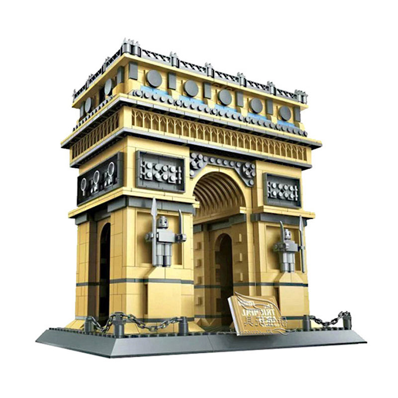 Hotsale DIY Model Building Kits World Famous Architecture 3D Wooden Puzzle for Children