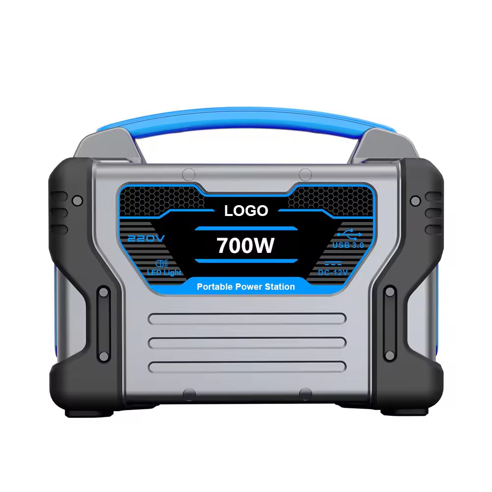 110v 220v Outdoor Home Solar Energy System Lithium Solar Backup 700w Portable Power Station