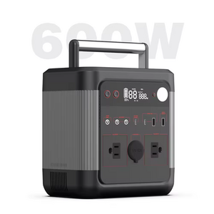 Outdoor power generator 600W fast charge color customized lithium Ion portable solar generator power station