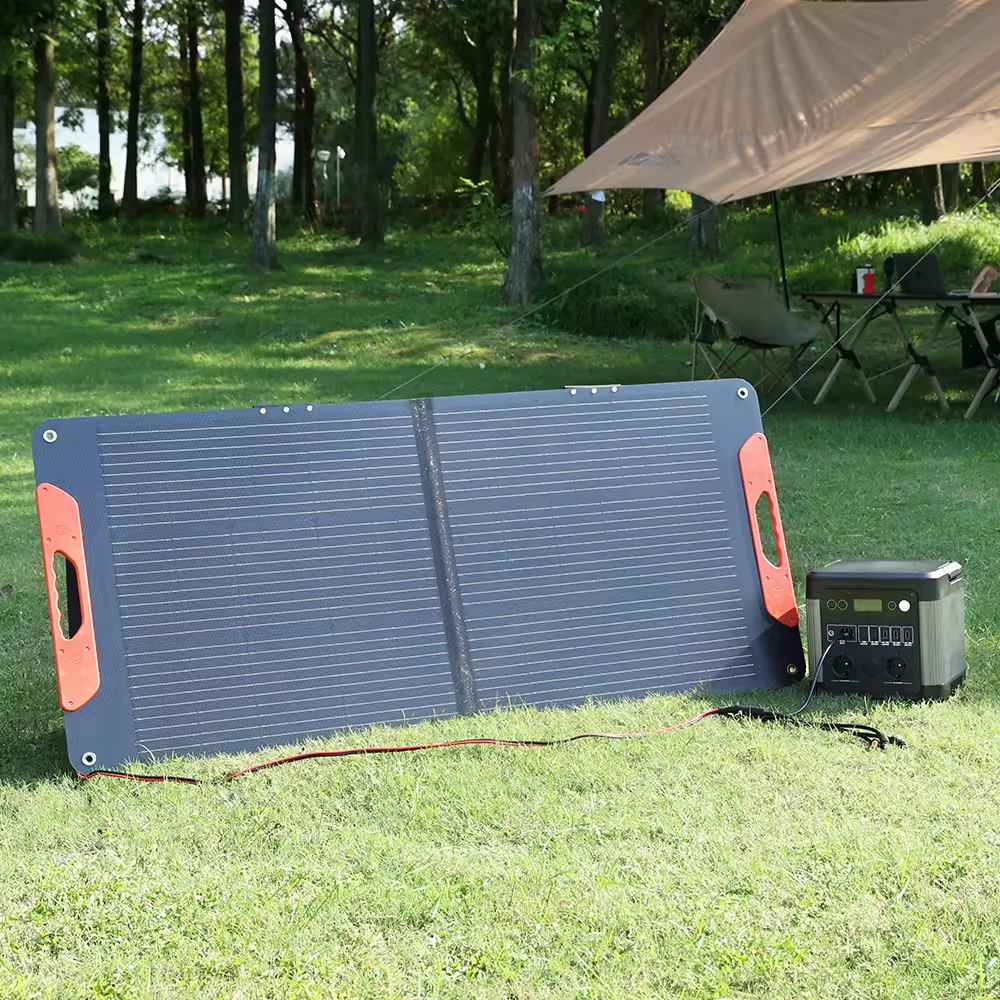Outdoor power supply solar energy storage pure sine wave lifepo4 battery 1000w portable power station
