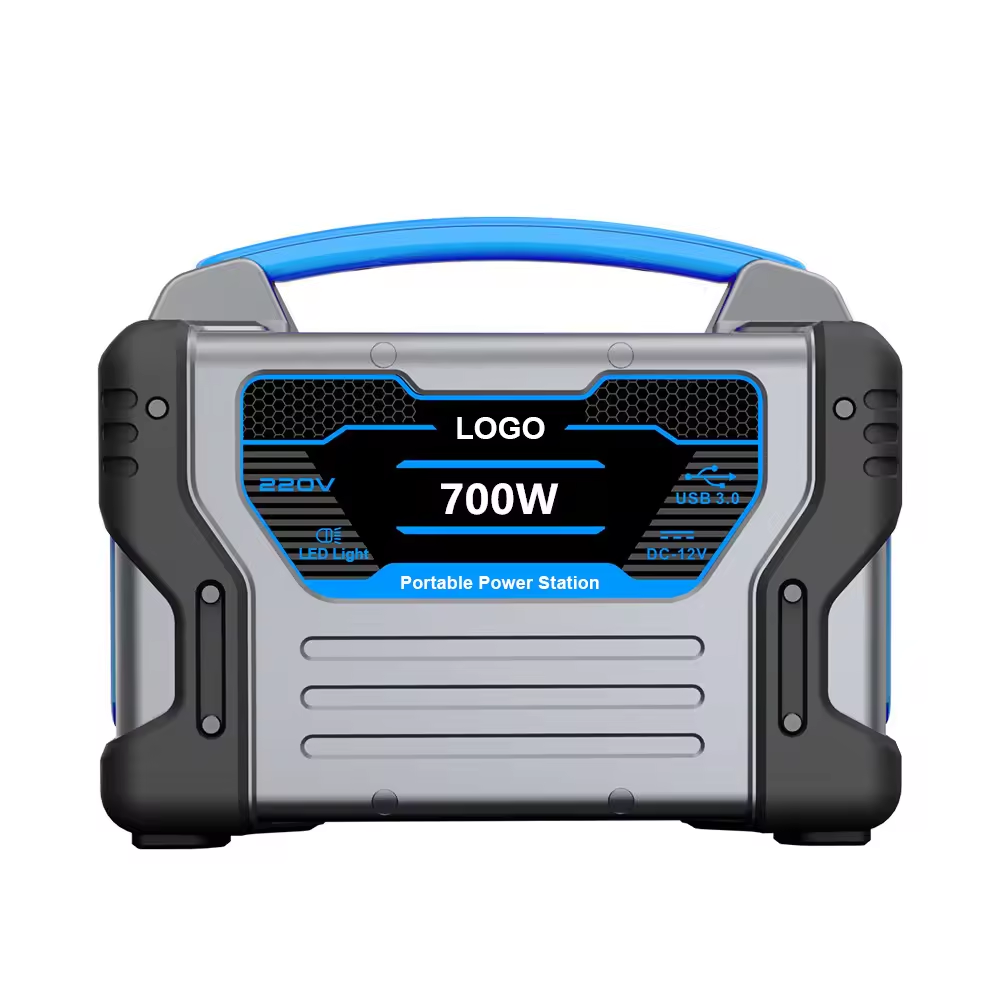 High capacity outdoor power supply camping liFePO4 battery portable power station