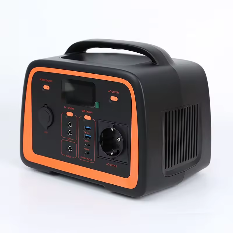 Hot-selling solar-powered wireless rechargeable battery with led light portable power station