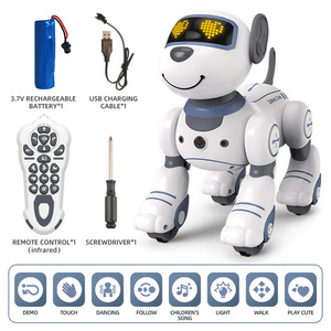 Wholesale Battery Operated Toy Intelligent Smart Robot Dog with Security Features on Sale