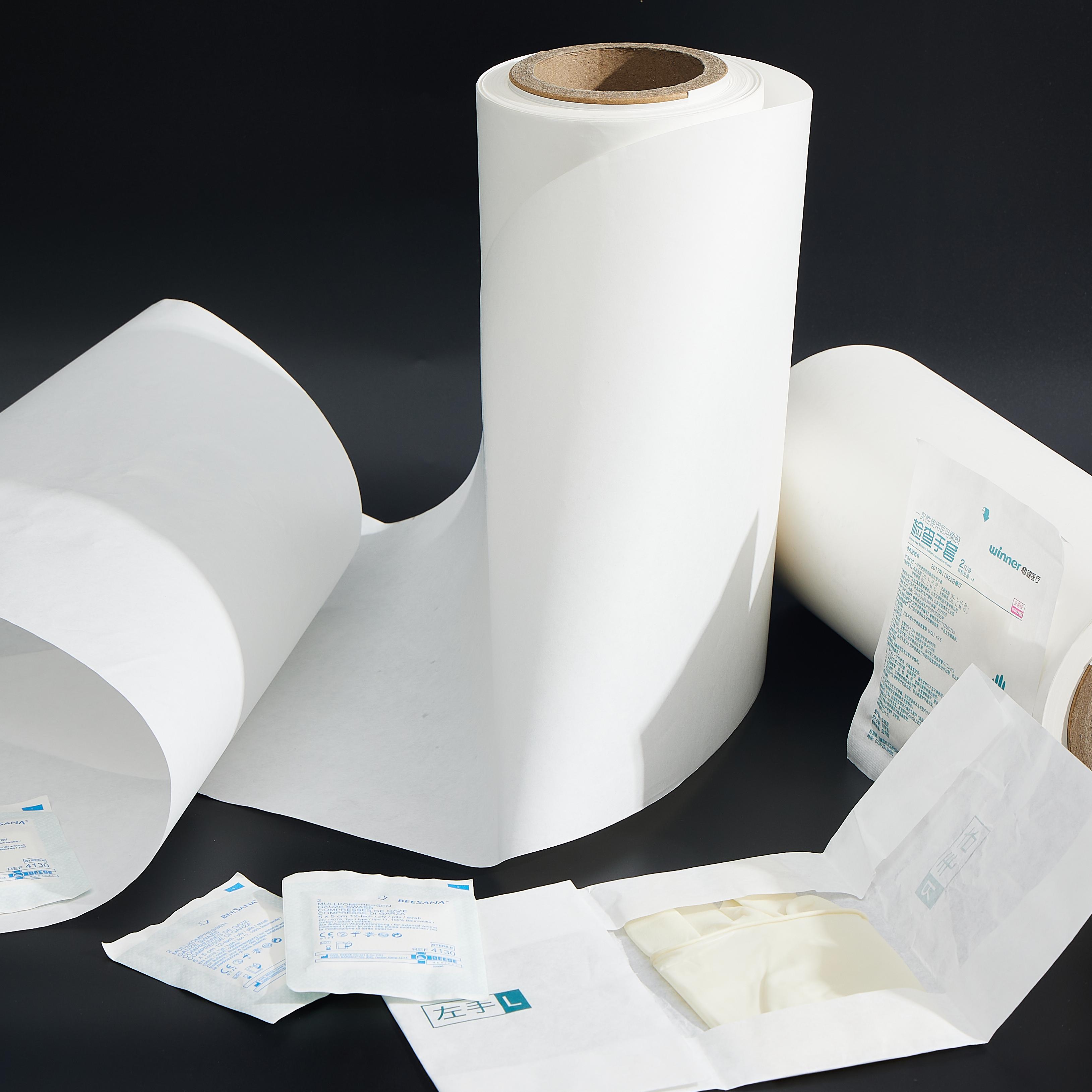 Medical Coating Base Paper Available for Automatic Packaging Production Line of Medical Latex Gloves