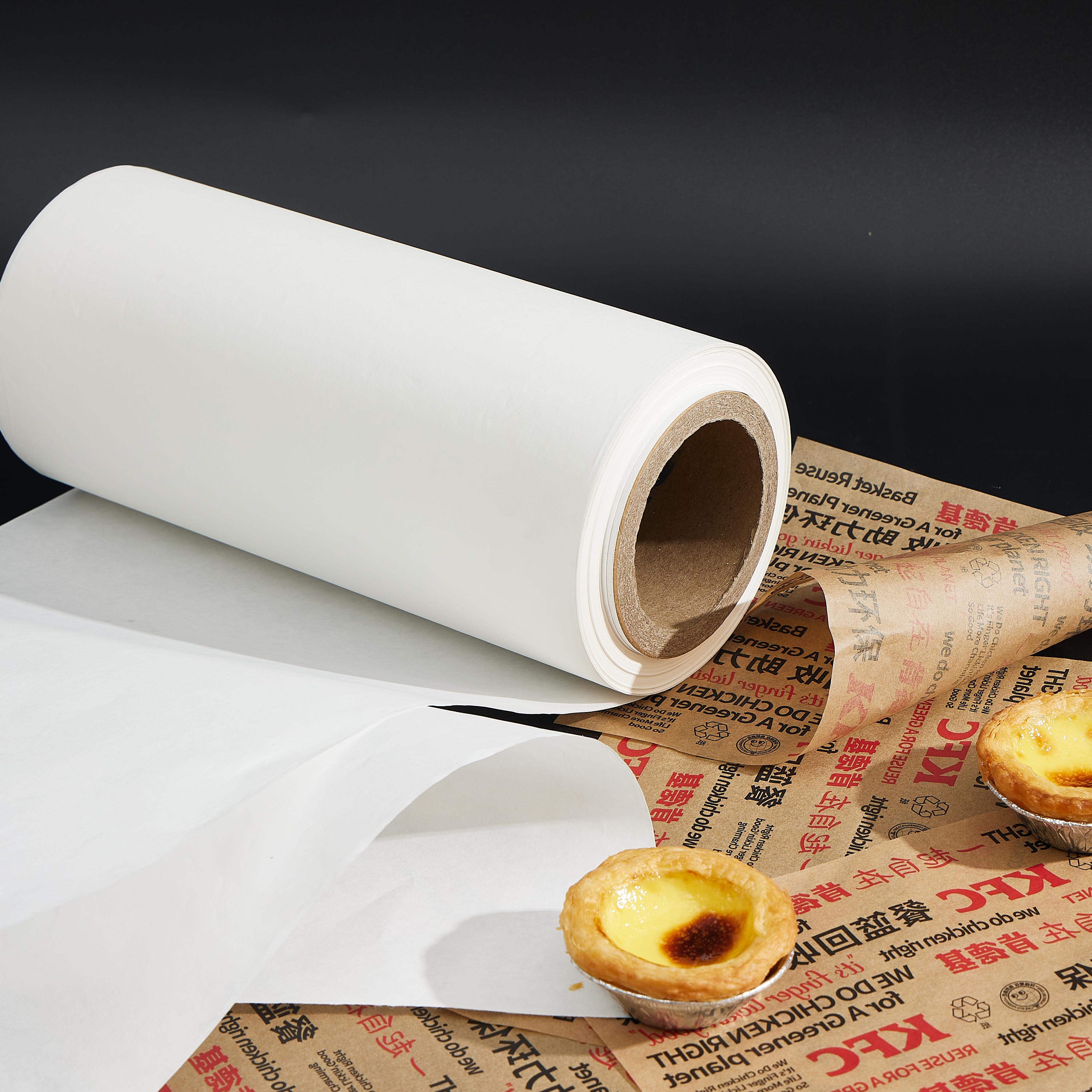 FDA EU Standards Greaseproof Food Wrapping Base Paper