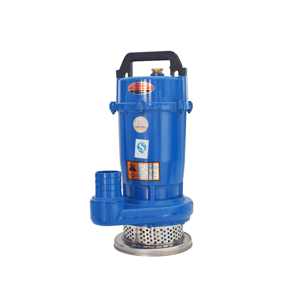 Customized head large flow dry vertical cast iron clean water submersible pump