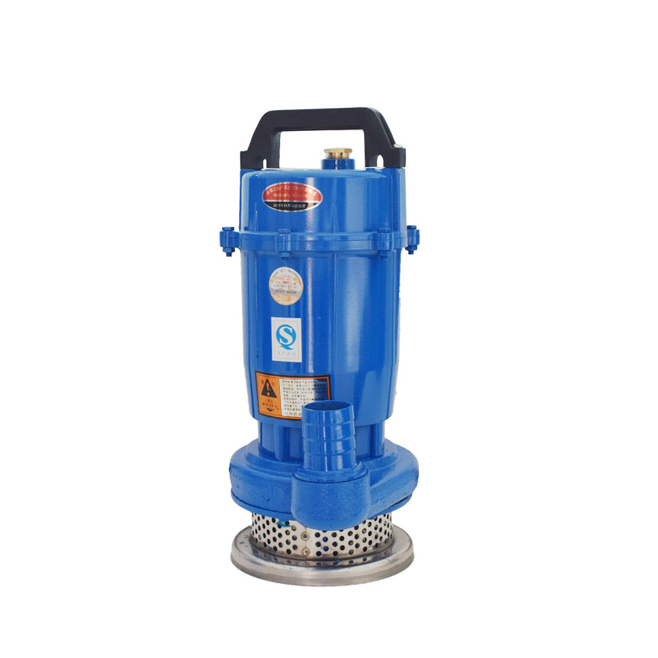 Customized head large flow dry vertical cast iron clean water submersible pump