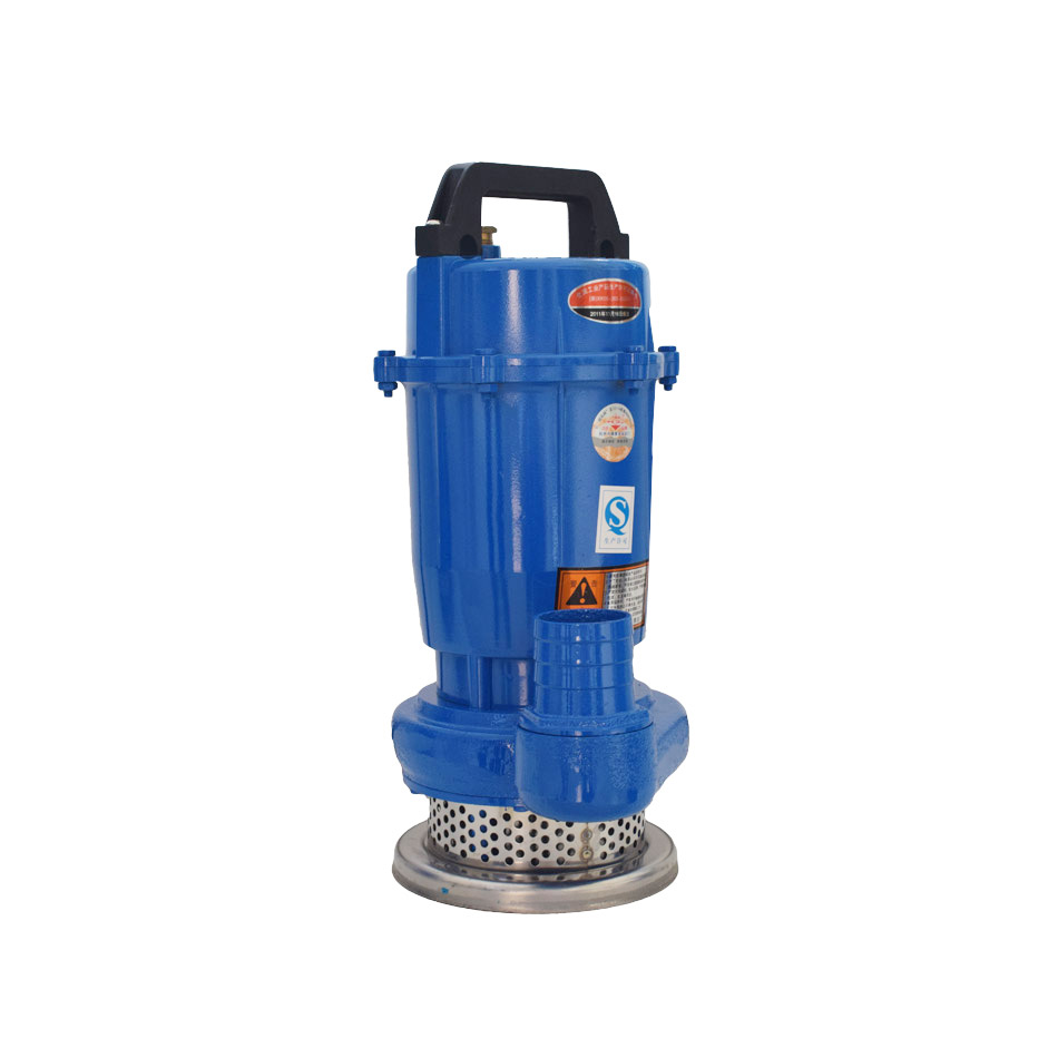 Customized head large flow dry vertical cast iron clean water submersible pump