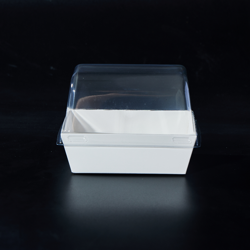 Charcuterie Boxes with Heighten Clear Lids 4 Inches Mini Oil-Proof Bakery Boxes Dessert Boxes Food Containers for Bakery Cakes