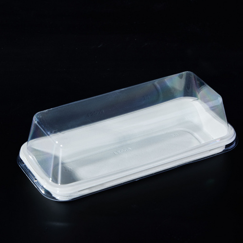 Charcuterie Boxes with Clear Lids, PET Bakery Boxes, Disposable Rectangle To Go Food Containers for Sandwich, Cake Slice