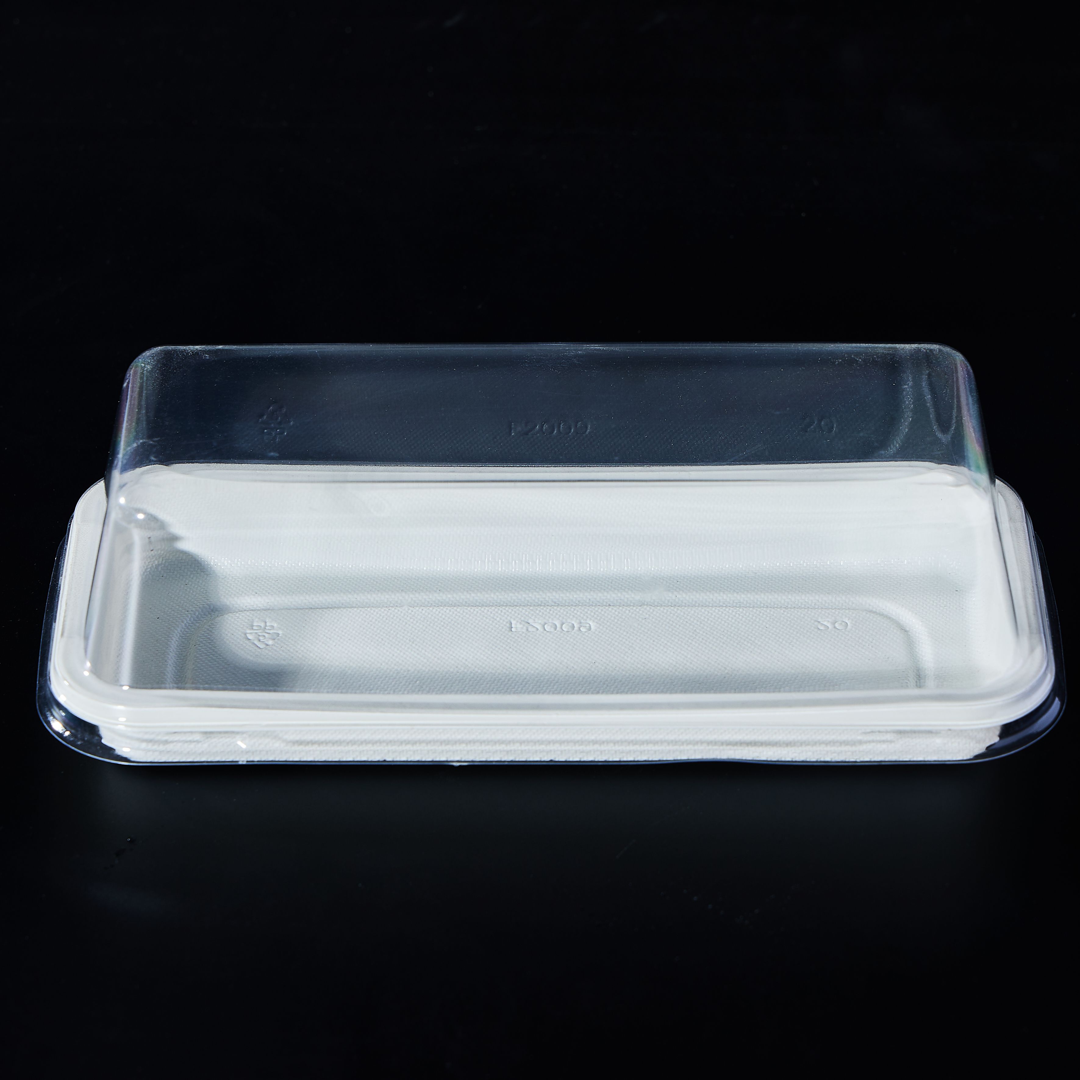 Charcuterie Boxes with Clear Lids, PET Bakery Boxes, Disposable Rectangle To Go Food Containers for Sandwich, Cake Slice