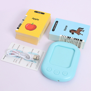 Kids Preschool Learning Toys Early Educational Intelligent Electric Kids Talk Flash Card Machine