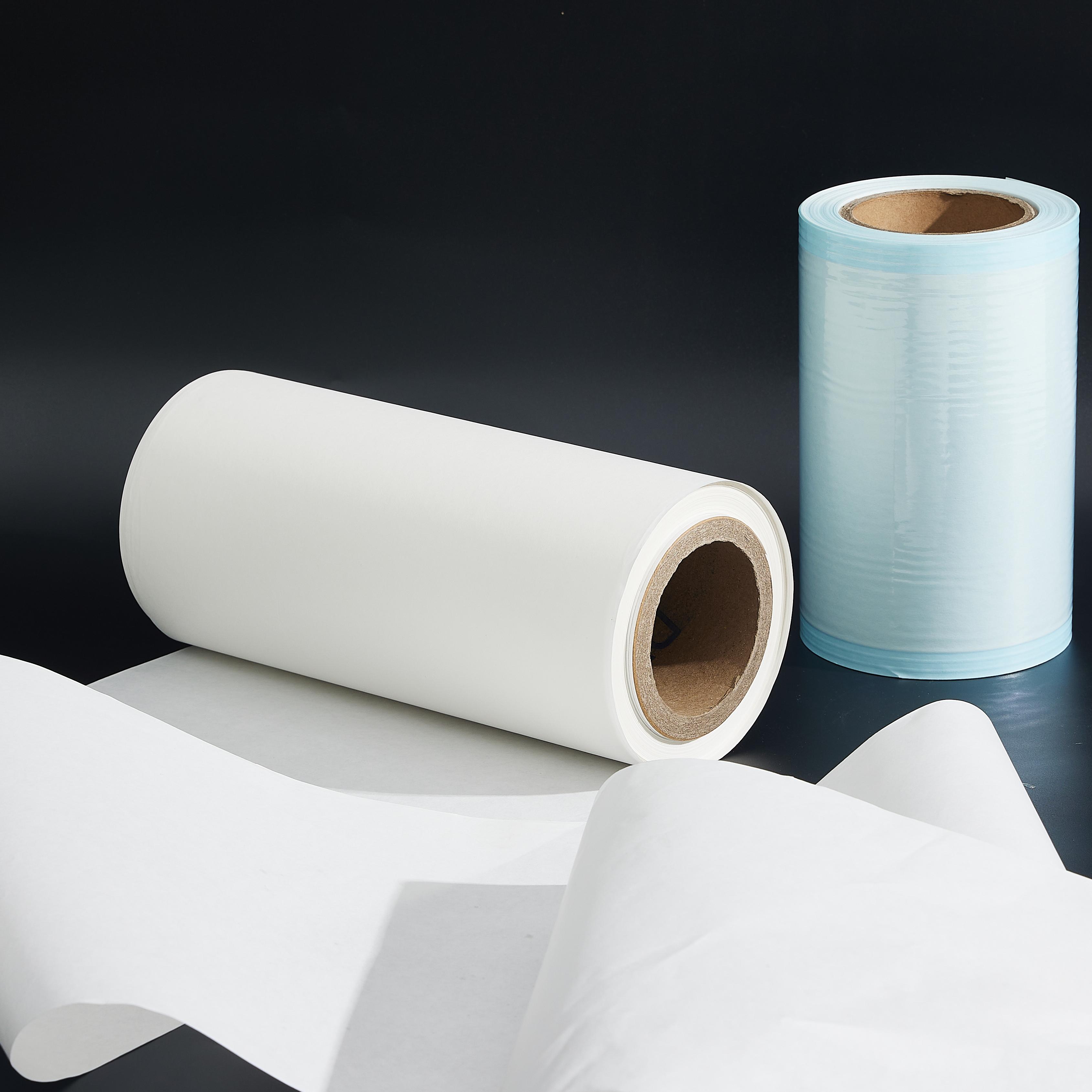 60-70g Steam Medical Sterlization Paper for Packaging Surgical Medical Equipments EN Standards Factory Outlet