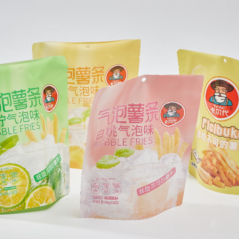 wholesale Custom Logo Design Printing Potato Chips Packaging Bag