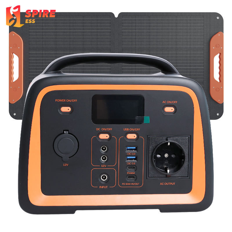 Off-Grid Power Station Rechargeable Power Station Solar Generator for Camping