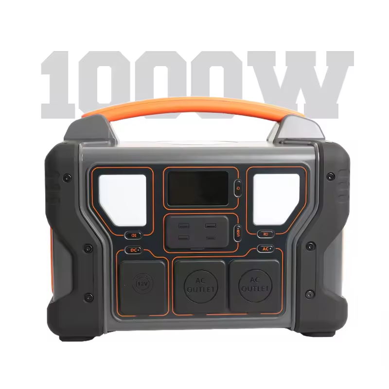 Emergency Power Bank 1000W Camping Energy Storage Power Station Multi-function Power Supply