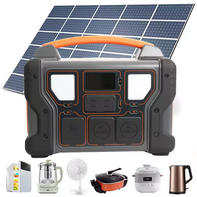 Emergency Power Bank 1000W Camping Energy Storage Power Station Multi-function Power Supply