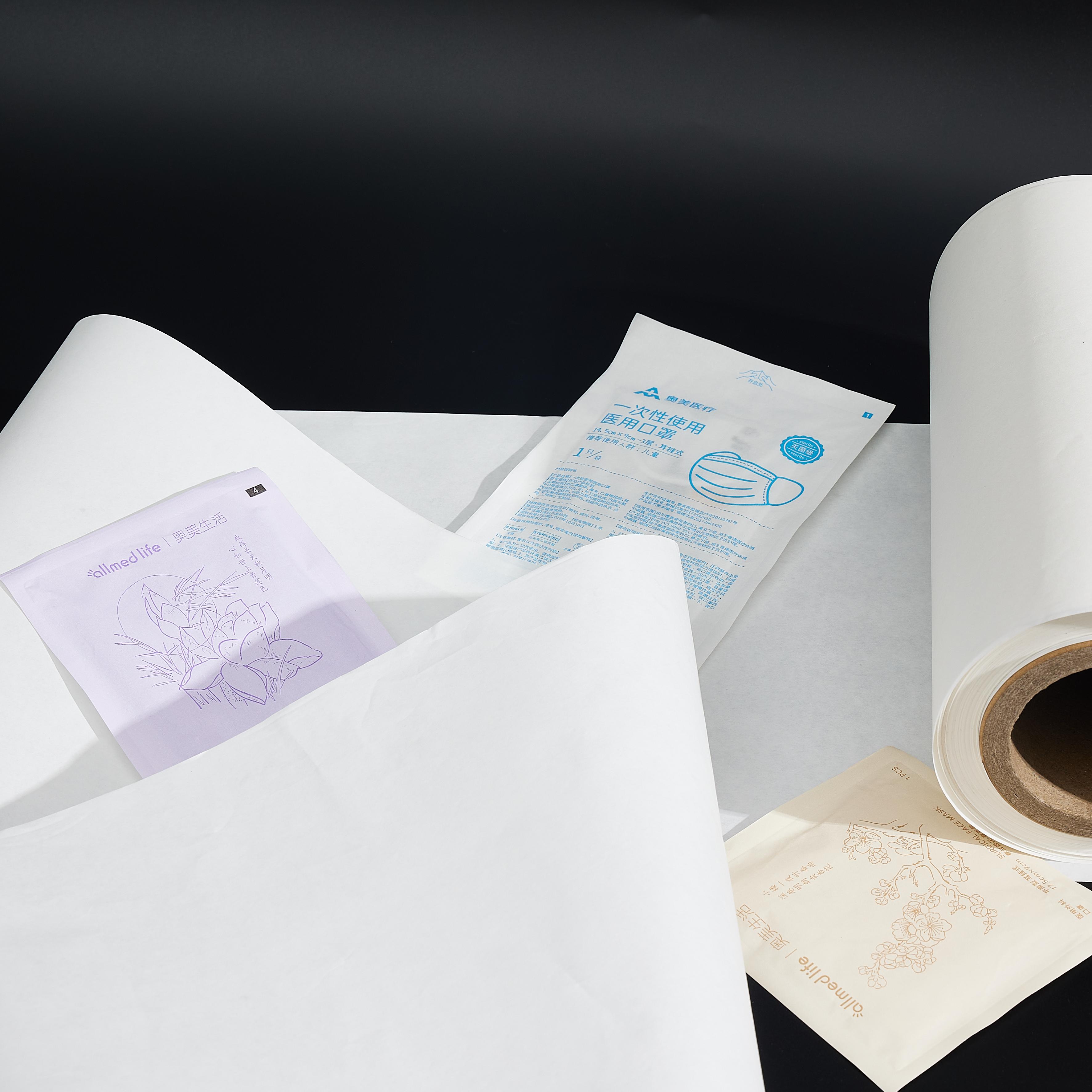 Wrapping Series for Self-Seal base paper for Medical Bandage Factory Wholesale Price