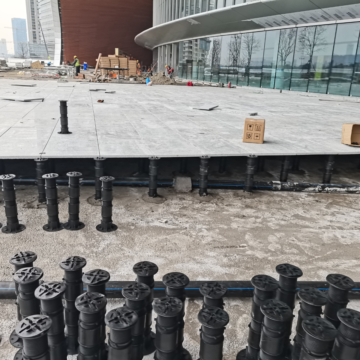 Universal support water feature stone reinforcement bearing wood keel Square dry spray increase overhead expansion can be adjust