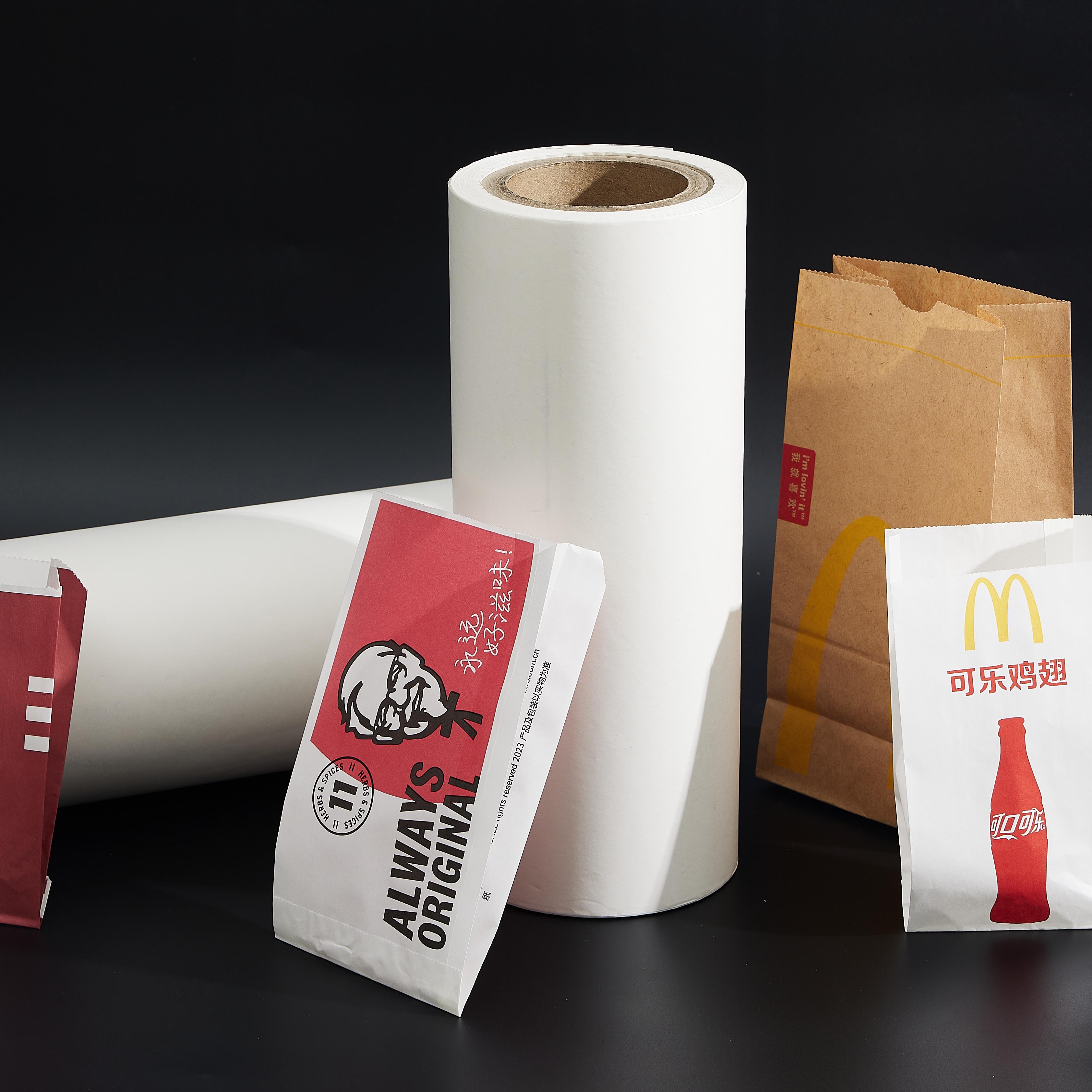 FDA PFAS-Free Greaseproof Paper High Quality Ogr Paper for Food Wrapping EU Standards