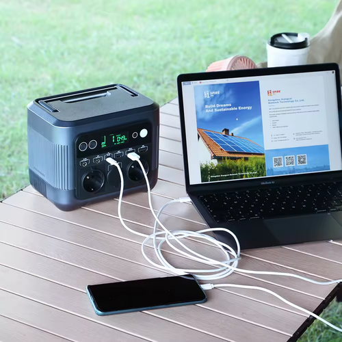 Fast Charging Power Station LED Display Outdoor Power Supply Camping Power Generator