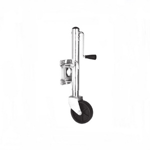 1000lbs Swivel Boat Trailer Jack with Wheel 10" Lift Bolt-on Trailer Tongue Jack for RV Boat