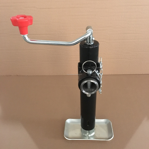 2000lbs Tubular mount trailer stabilizer jack with top wind