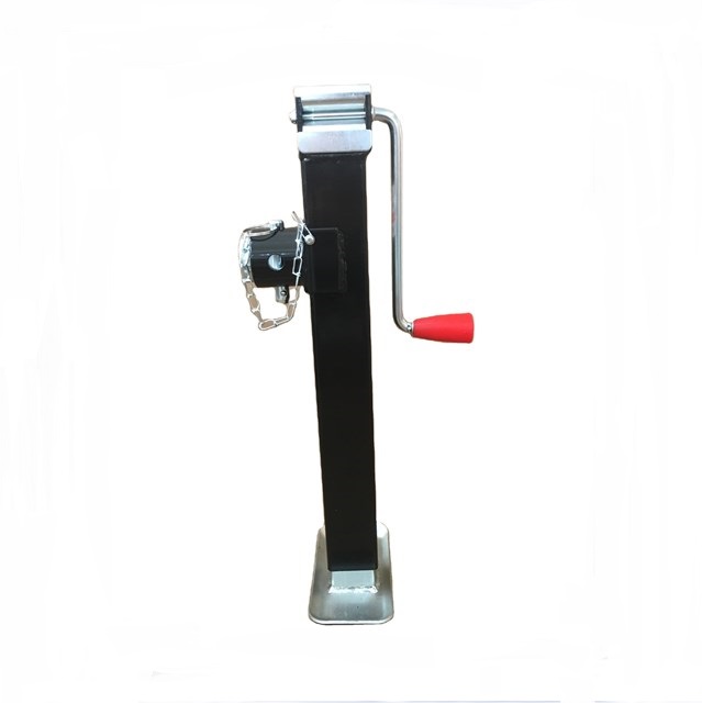 2000LBS heavy duty square tube trailer jack with pipe mount for small vehicle car jack