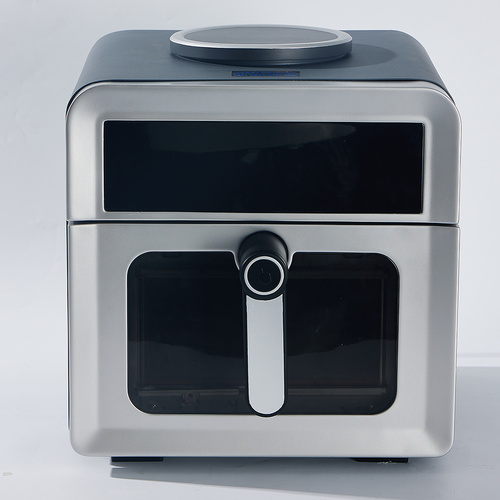 Double-layer storage space air fryer with visible window