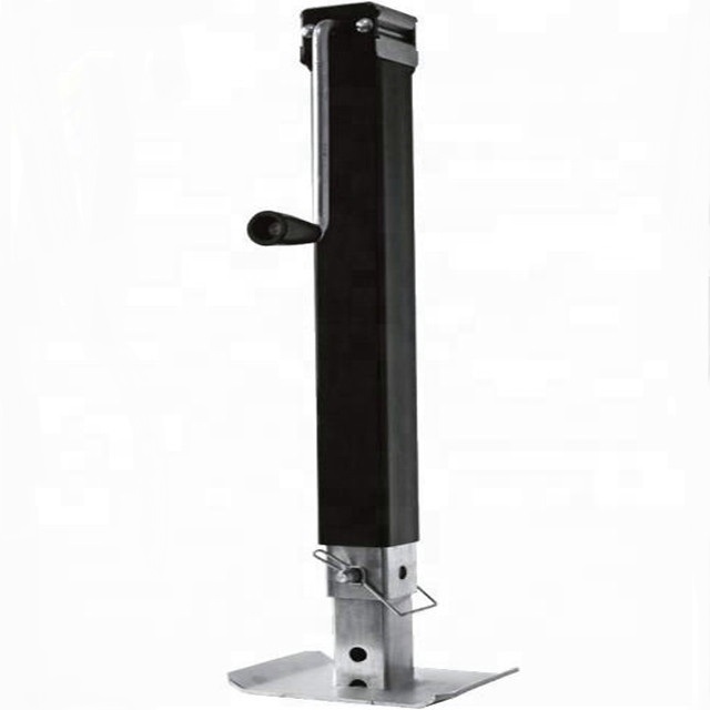 Heavy Duty 7000LBS Square Tube Trailer Jack With Drop Leg Mechanical Jack Trailer Jack Stands