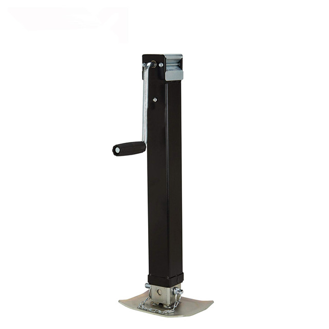 Heavy Duty 7000LBS Square Tube Trailer Jack With Drop Leg Mechanical Jack Trailer Jack Stands