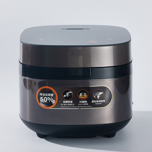 Rice cooker with button control and muti-functional full open lid design rice cooker