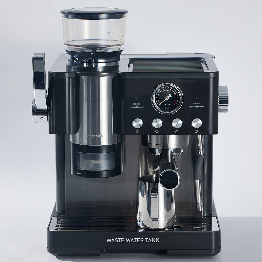 Semi-automatic coffee machine drip and grinding coffee machine