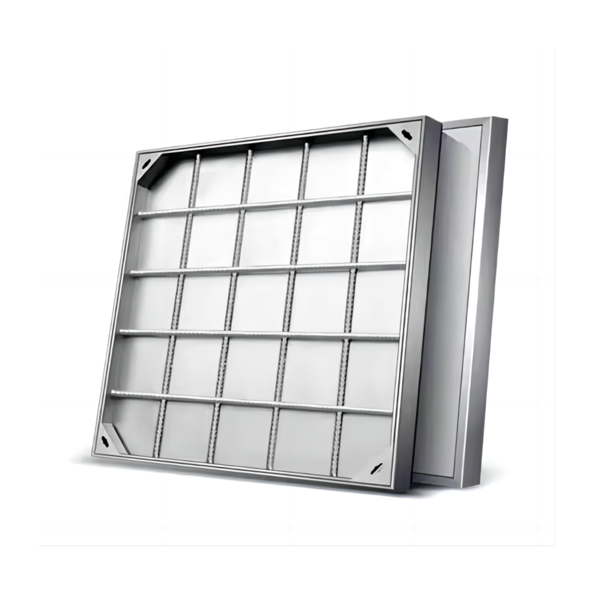Stainless steel invisible manhole cover 304 Drain cover Custom machining Square decorative rain manhole cover