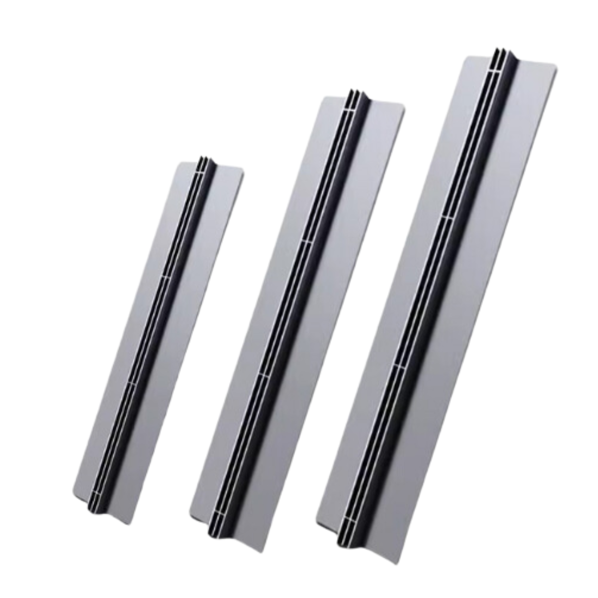 Prefabricated resin gutter cover Stainless steel linear drainage system Curved invisible sink cover Slit cover plate
