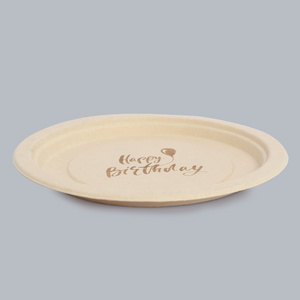 Compostable Food Trays Eco-Friendly Party Supplies Eco-Friendly Plates