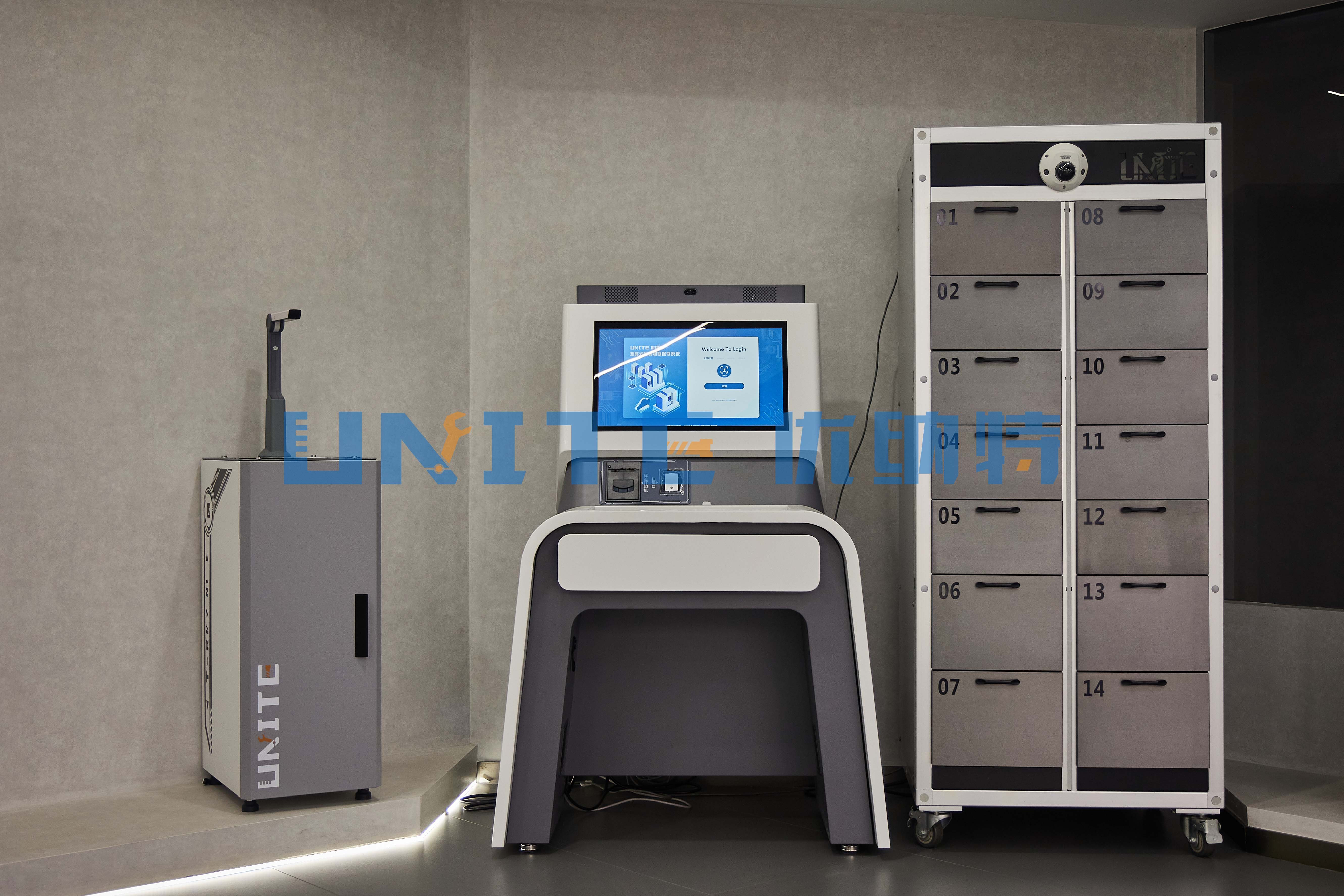 Unite Usample T-T Laboratory Sample Management System Matrix IoT Multifunctional Desktop Warehouse Control Platform