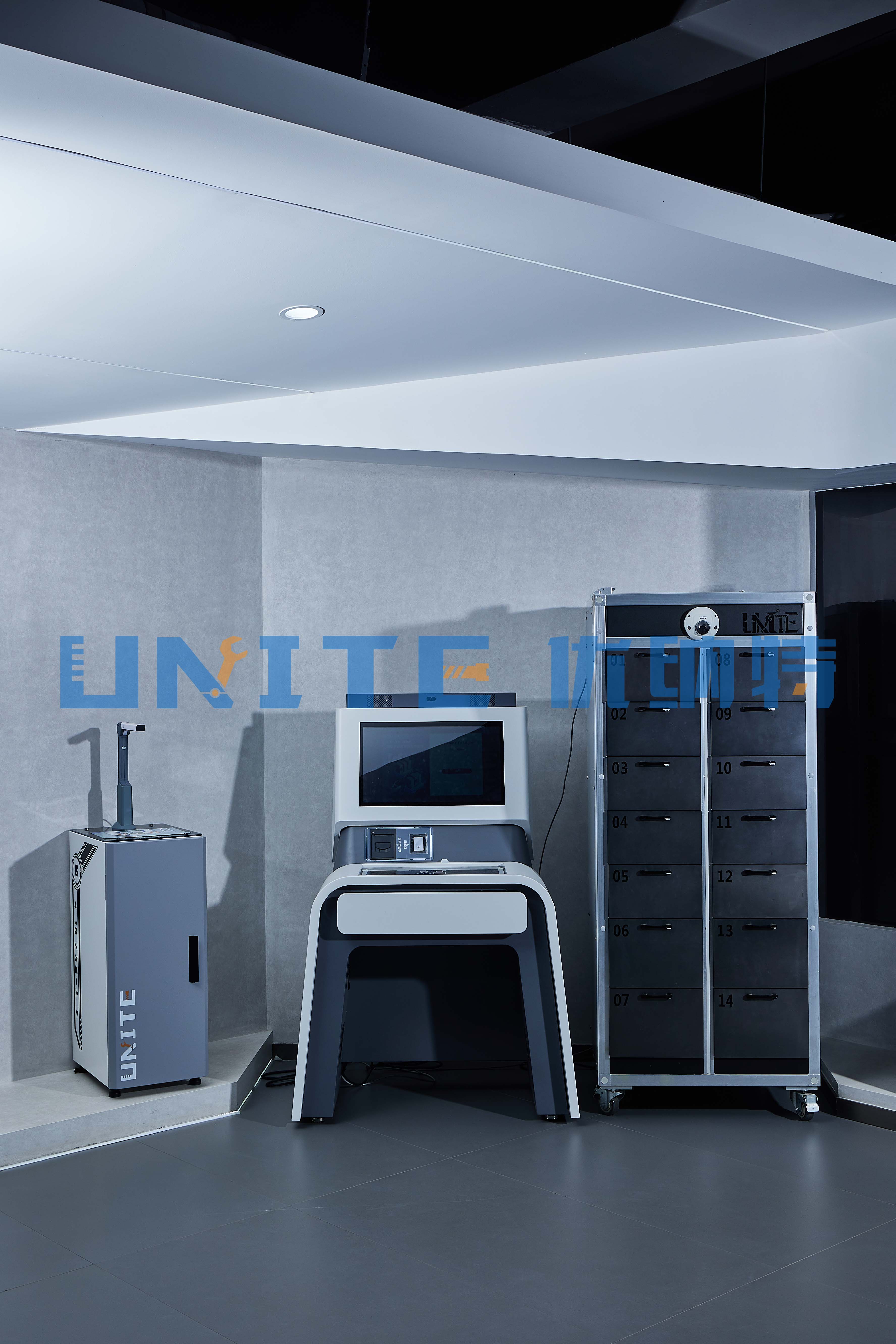 Unite Usample T-T Laboratory Sample Management System Matrix IoT Multifunctional Desktop Warehouse Control Platform