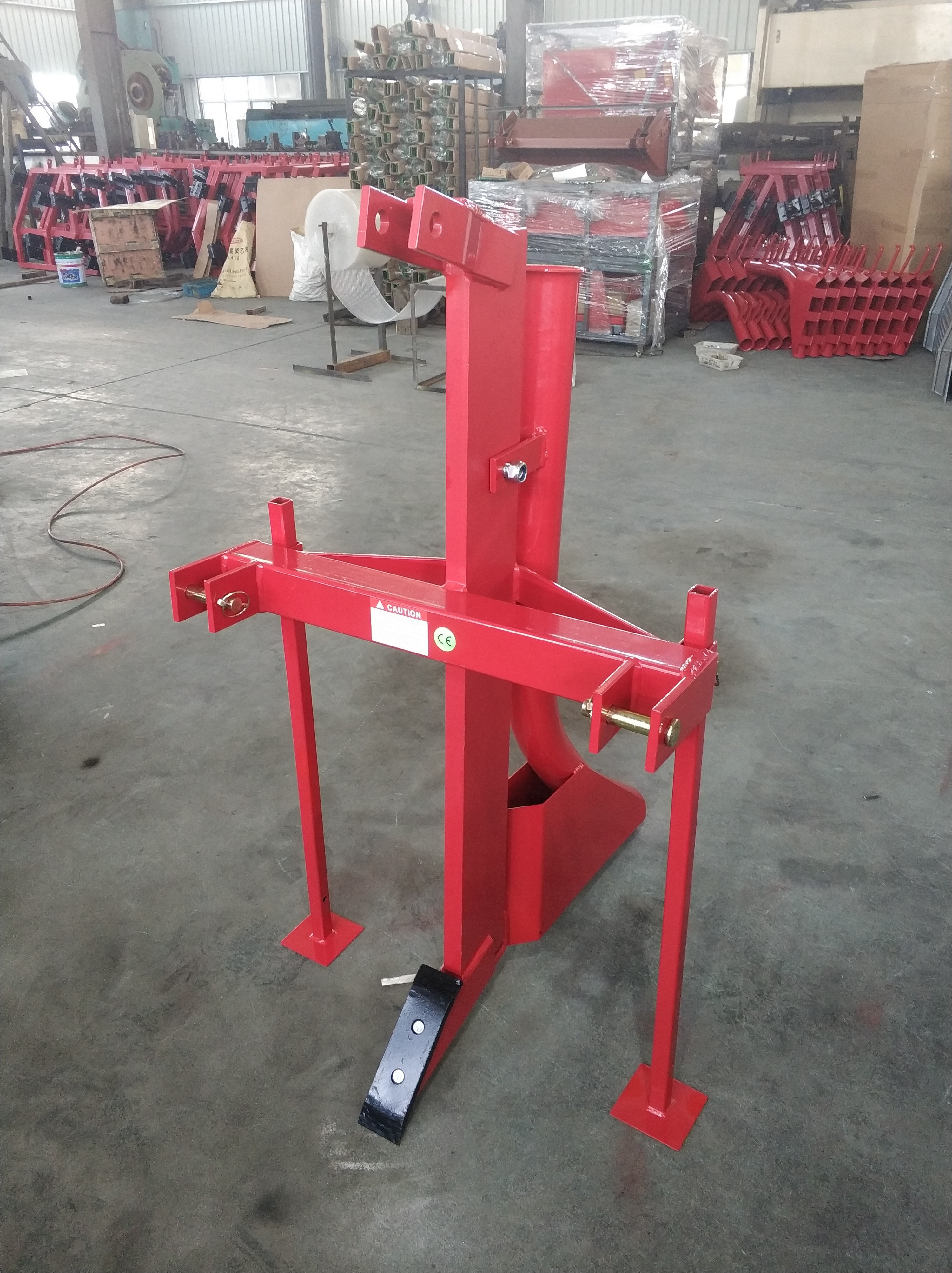FarmTractor Pipelayer Ripper For Tractor 3 Point Single Tine Ripper