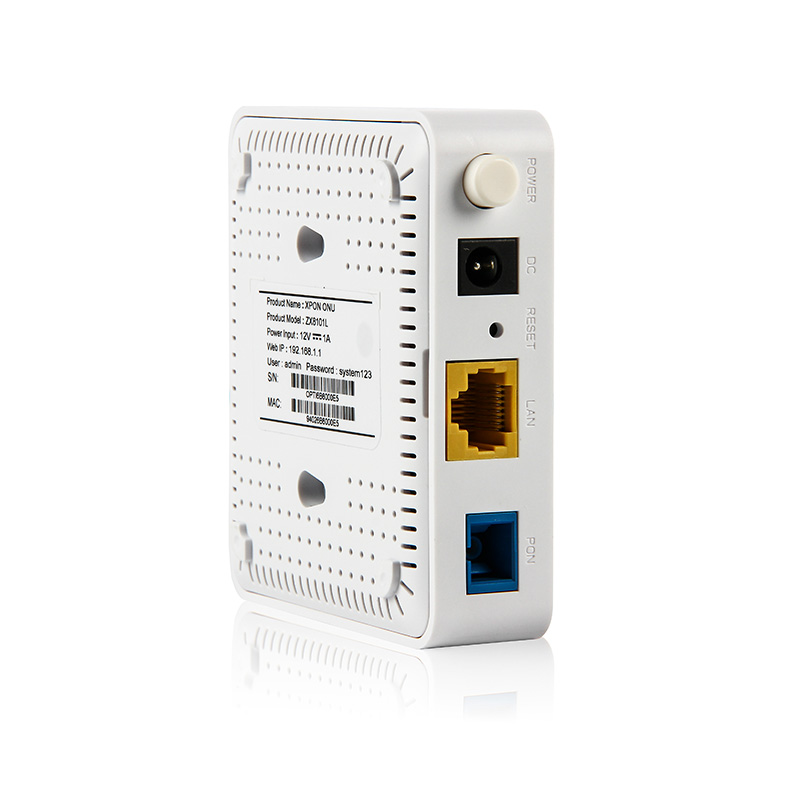 ZX8101L Fiber Modem ONT ONU FTTH 1GE Port EPON GPON ONU ONT