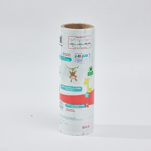 Custom Printing PE Moisture Proof Wet Wipes Packaging Film Roll