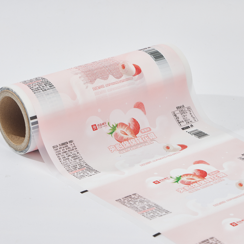 Custom Print Flexible Food Packaging Stiffness Candy Floss Packaging