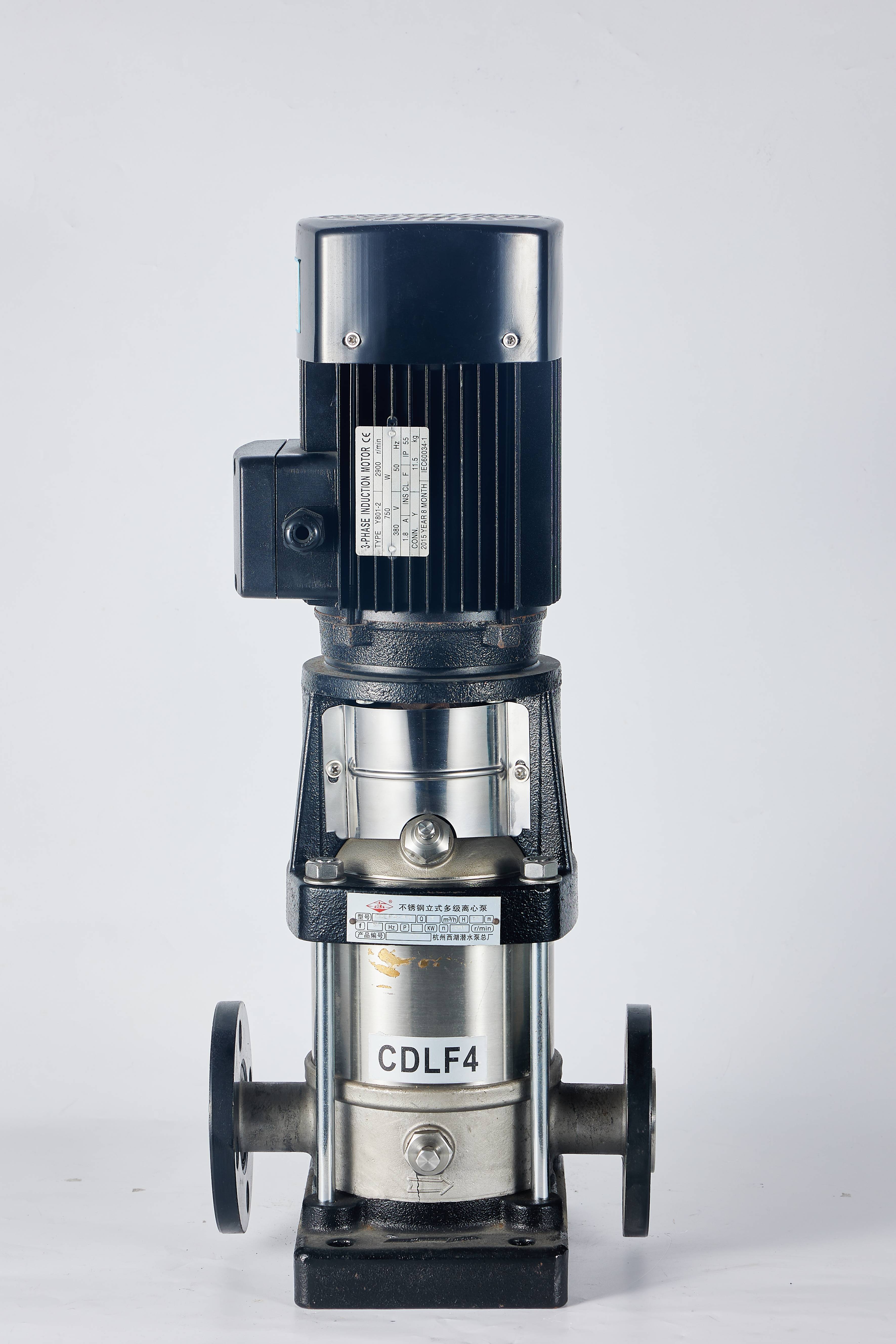 High-Pressure Multistage Vertical Centrifugal Water Booster Pump for Pipeline Applications