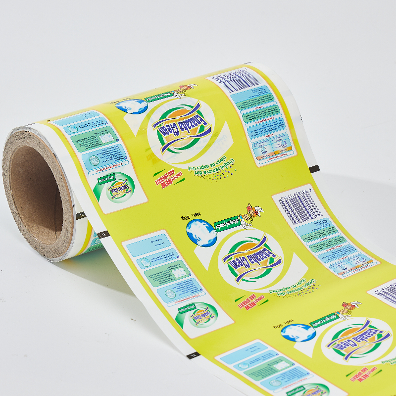 Custom Printing Logo PET Packaging Easy-open Laundry Detergent Packaging Film