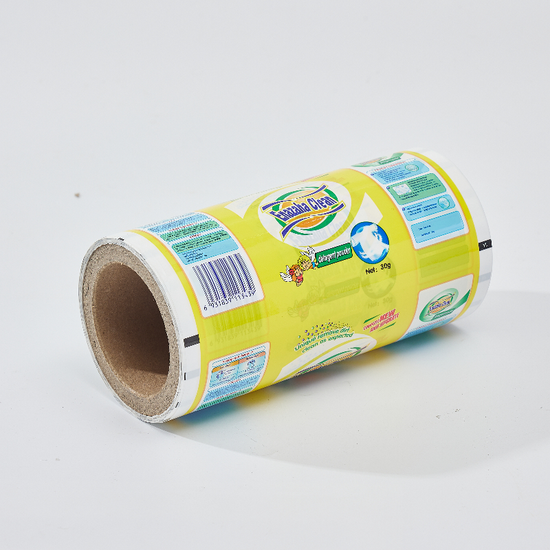 Custom Printing Logo PET Packaging Easy-open Laundry Detergent Packaging Film