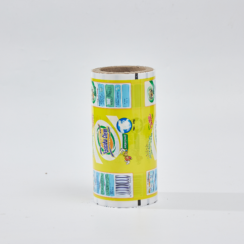 Custom Printing Logo PET Packaging Easy-open Laundry Detergent Packaging Film